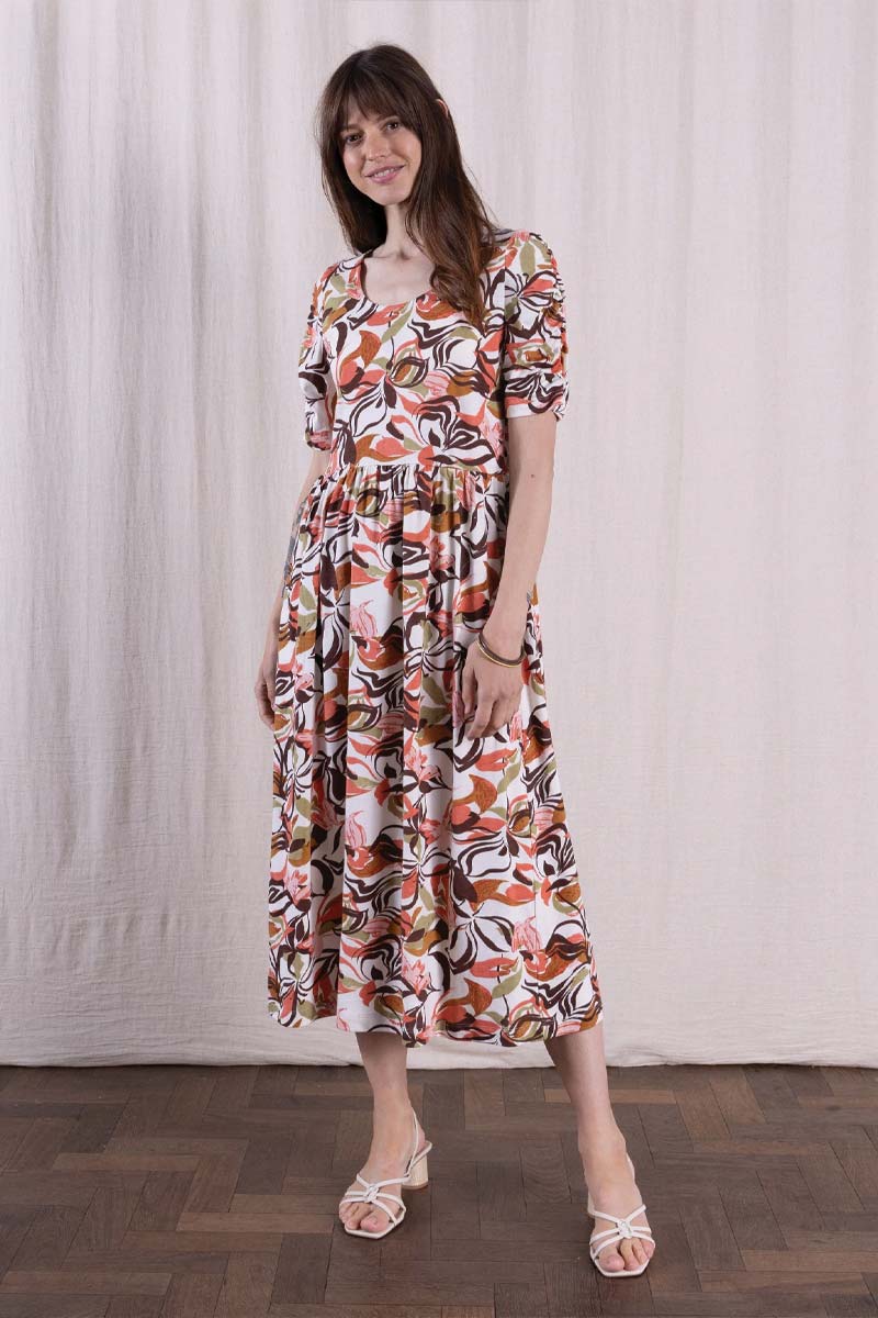 Dress Multi Flower- Nomads