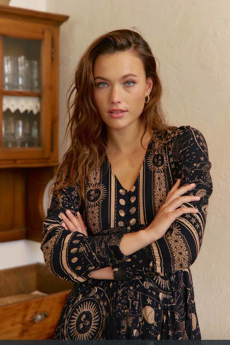 Alternative view of Dress Sabrina Stars - Jaase