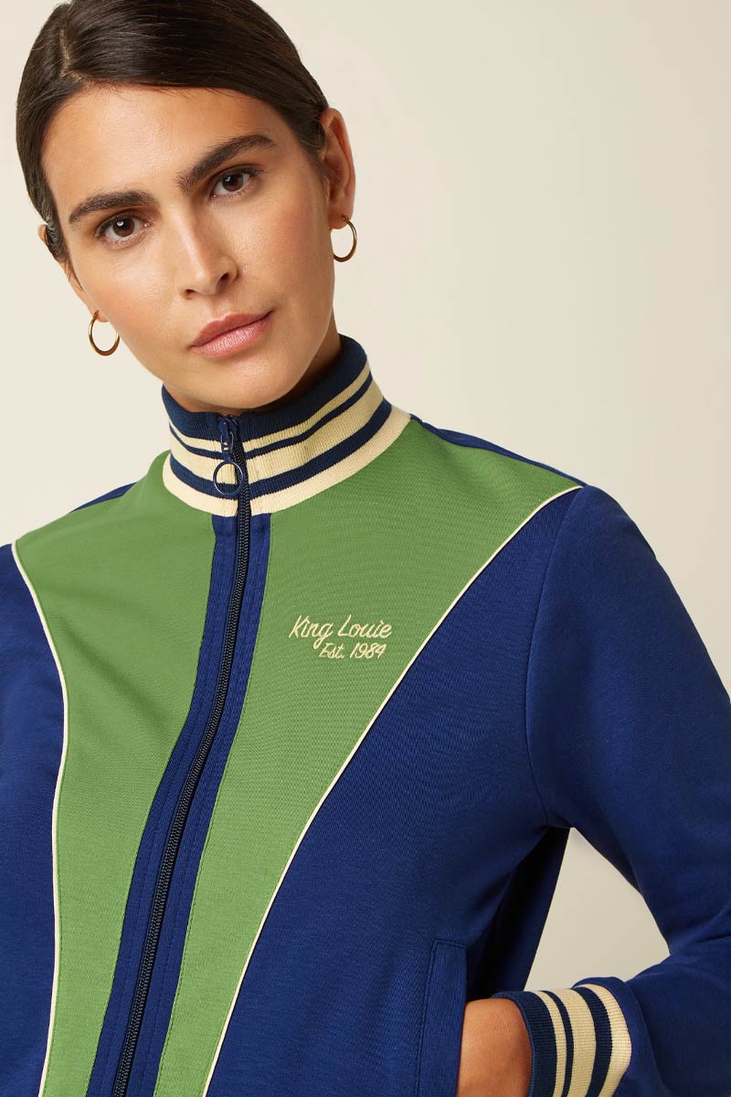 Alternative view of Colorblock Coljack Daytona Sweat - King Louie