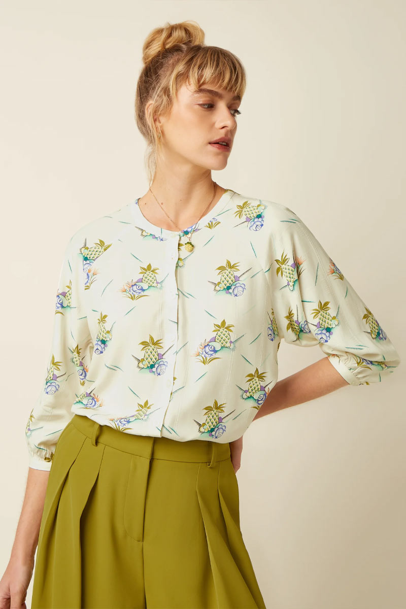 Alternative view of Cybil Blouse Colada  - King Louie