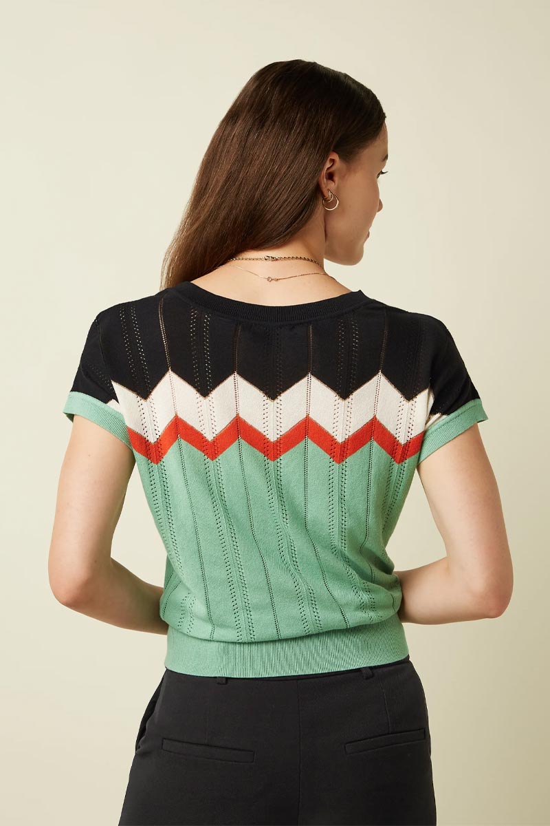 Alternative view of Boatneck Top Nova - King Louie