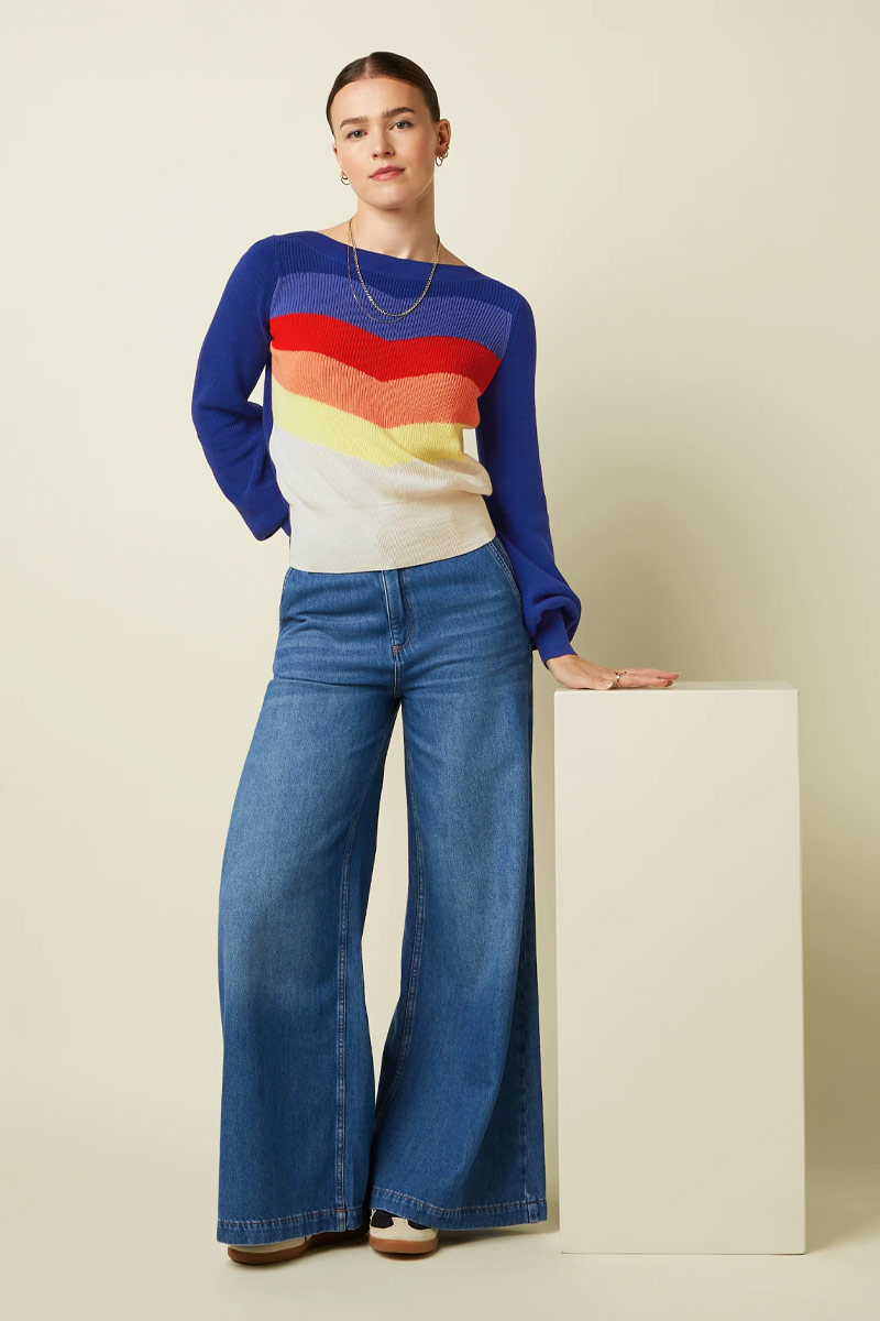 Peppa Pants Stone Denim- King Louie